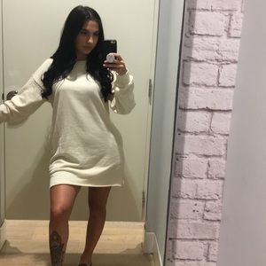 Sweater dress (has pockets)